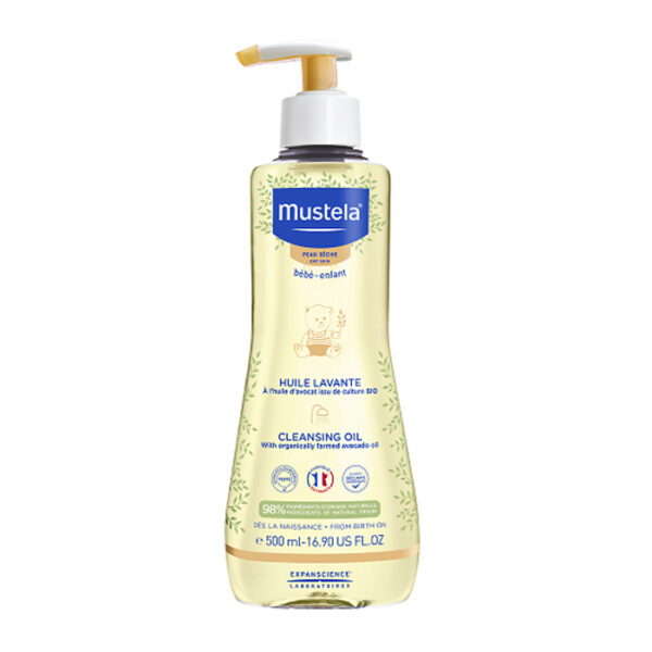 Mustela Wasolie Droge Huid 500ml