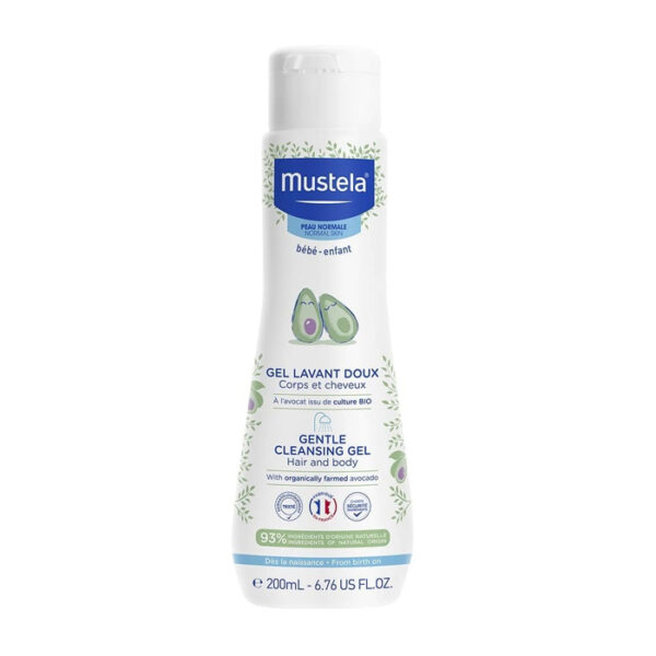 Mustela Bébé Zachte Wasgel - Normale Huid 200ml