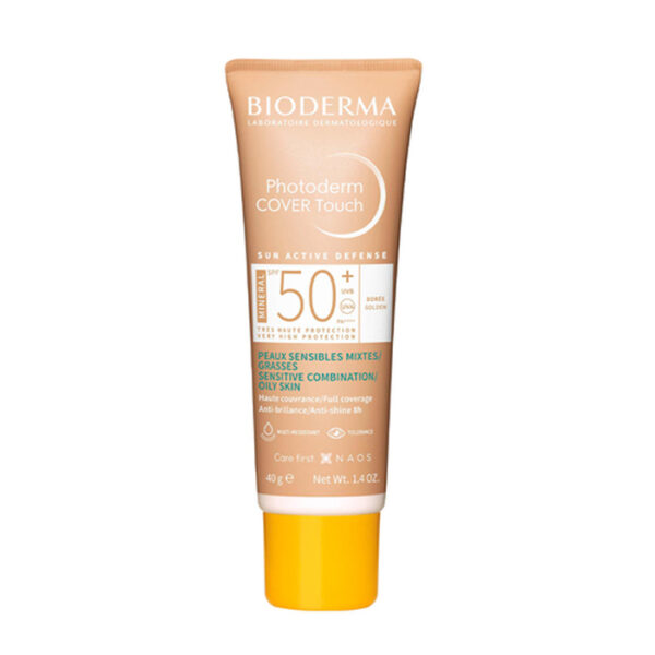 Bioderma Photoderm Cover Touch SPF50+ - Goudbruine Tint - 40g