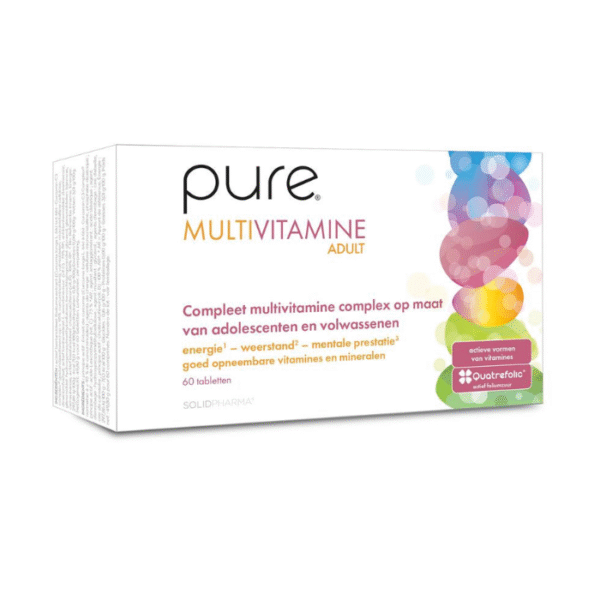 Pure Multivitamine Volwassenen - 60 Tabletten