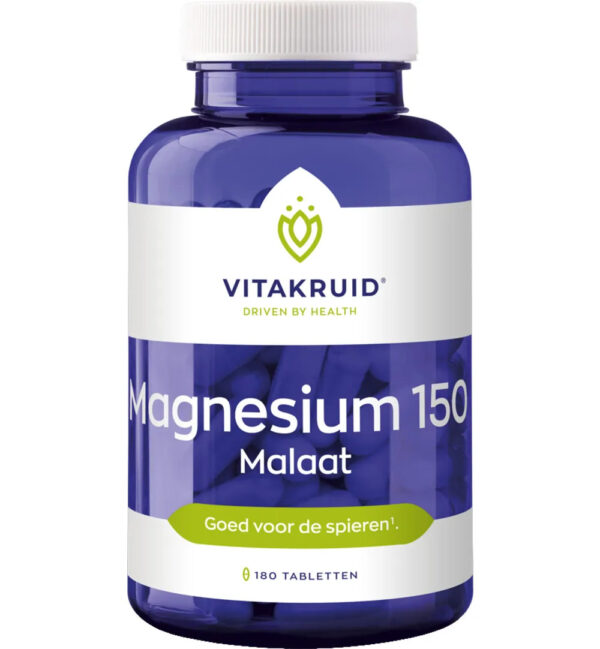 Vitakruid Magnesium 150 Malaat 180 Capsules