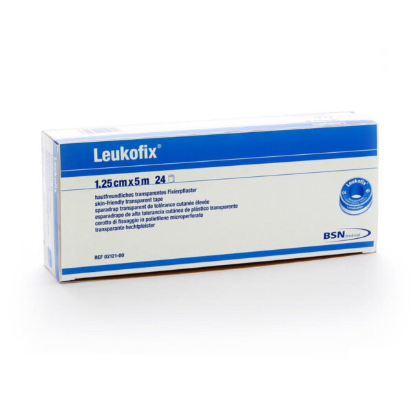 Leukofix Deksel Kleefpleister 1,25cm x 5m 1 Stuk