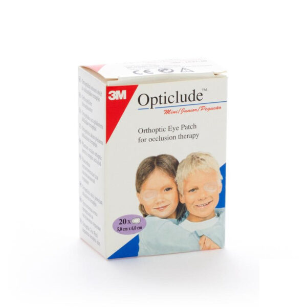 3M Opticlude 3m Junior Oogkompres 63mmx48mm - 20 Stuks
