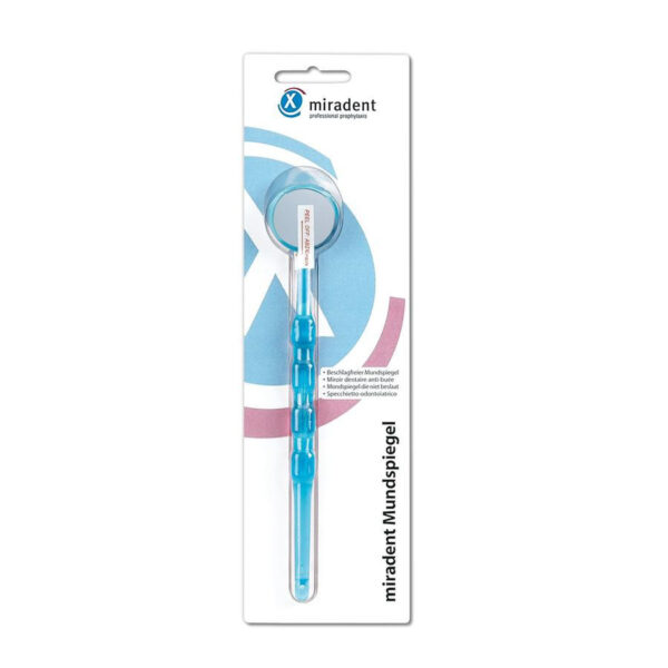 Miradent Mondspiegel Blauw 1 Stuk