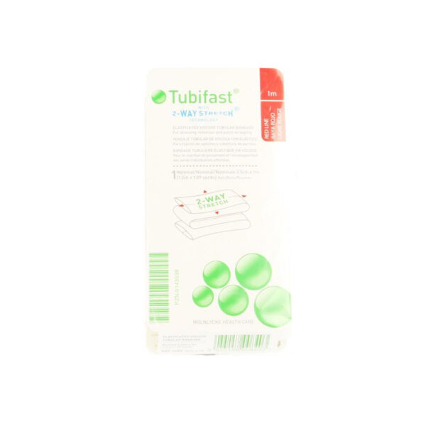 Tubifast Rood 3,50cmx1m 1 Stuk