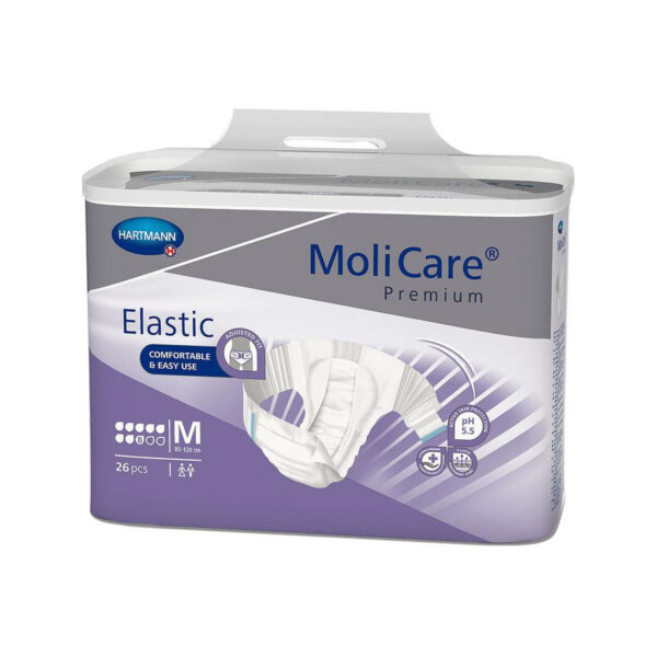 MoliCare Premium Elastic Incontinentieslip - 8 Druppels - Medium 26 Stuks