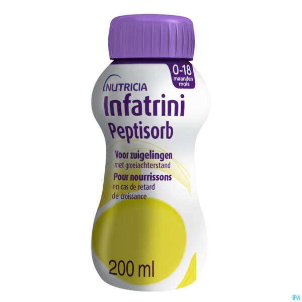Infatrini Peptisorb Voor Zuigelingen Met Groeiachterstand- 4x200ml