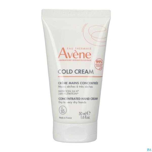 Avène Cold Cream Geconcentreerde handcrème, zeer droge handen 50ml