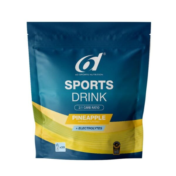 6D Sports Drink Pineapple - 1kg