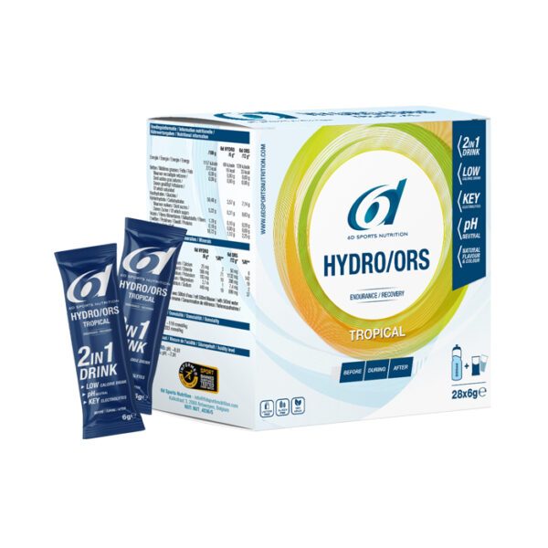 6D Sports Nutrition Hydro/ ORS Tropical 28x6g Zakjes