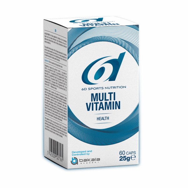 6D Sports Nutrition Multi Vitamin 60 Capsules NF