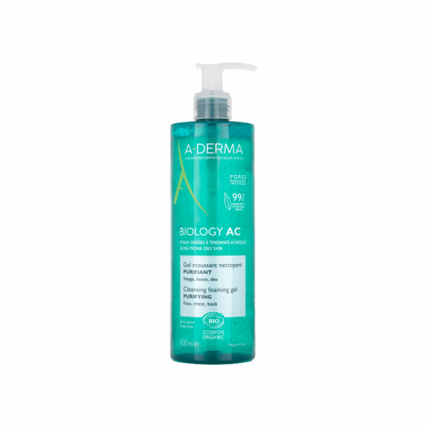 A-Derma Biology AC Cleansing Foam Gel - 400ml