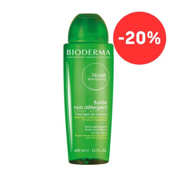 Bioderma Nodé Detergentvrije Vloeibare Shampoo 400ml Promo -20%