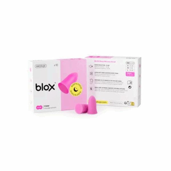 Blox Oordopjes Sleep Schuim Small Roze - 5 Paar