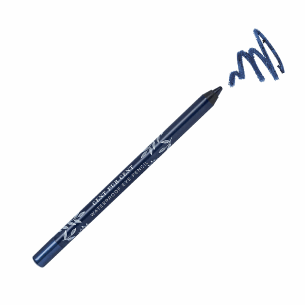 Cent Pur Cent Waterproof Eyepencil - Bleu Foncé - 1 Stuk