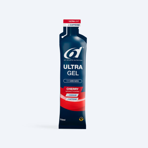 6D Ultra Gel + Caffeine Cherry - 70ml