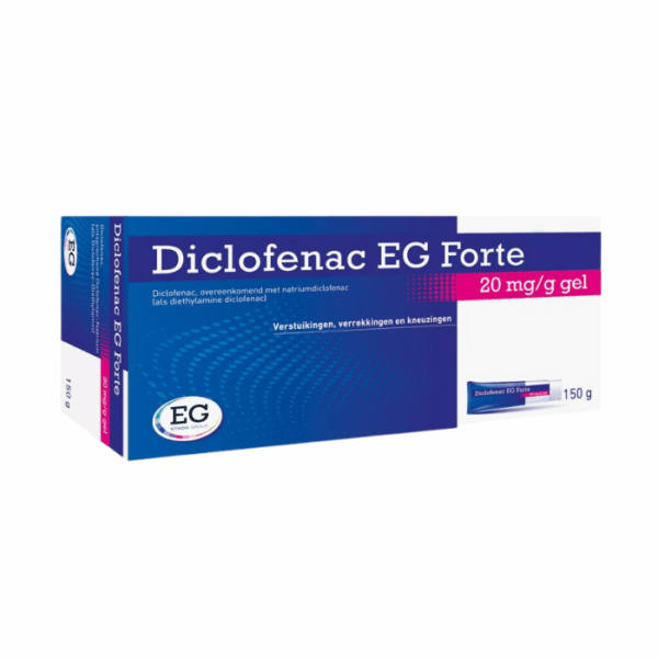 Diclofenac EG Forte 20mg/g Gel - 150G