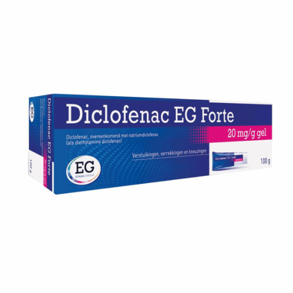 Diclofenac EG Forte 20mg/g Gel - 100G