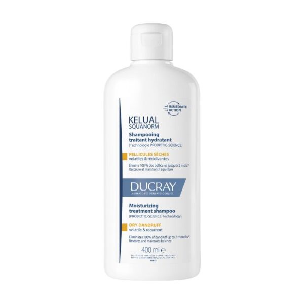 Ducray Kelual Squanorm Shampoo Droge Schilfers - 400ml