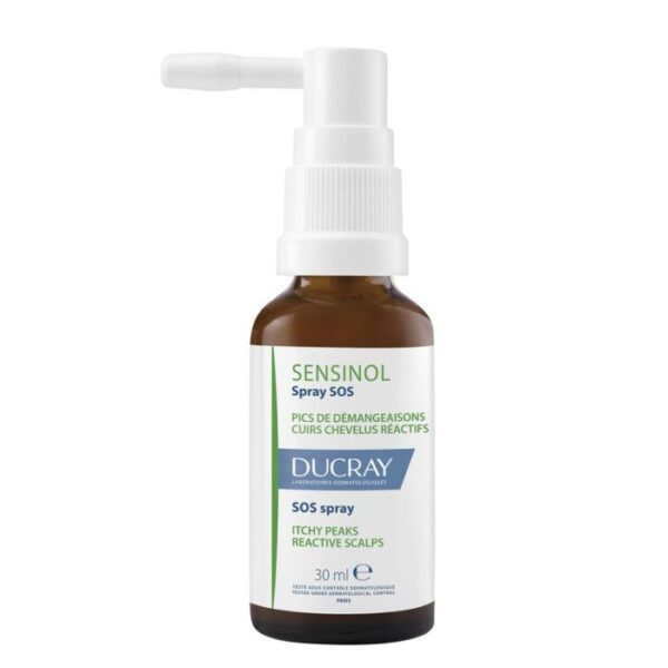 Ducray Sensinol SOS Spray geïrriteerde hoofdhuid, opstoten van jeuk 30ml