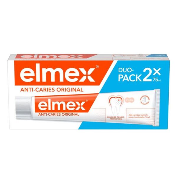 Elmex Anti-Cariës Original Tandpasta - Duopack 2x75ml