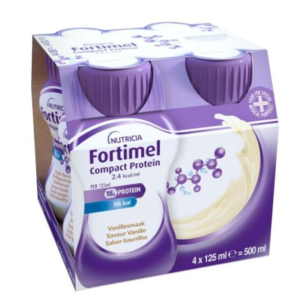 Fortimel Compact Protein 2.4kcal Vanilla - 4x125ml