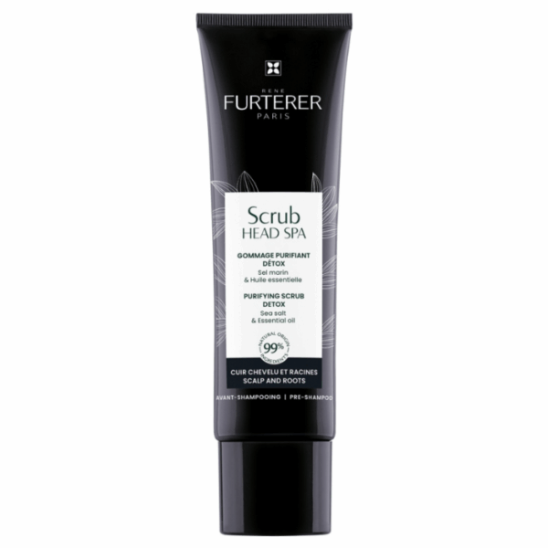 René Furterer Head Spa Scrub, Zuiverende detox scrub, Hoofdhuid & haarwortels 150ml