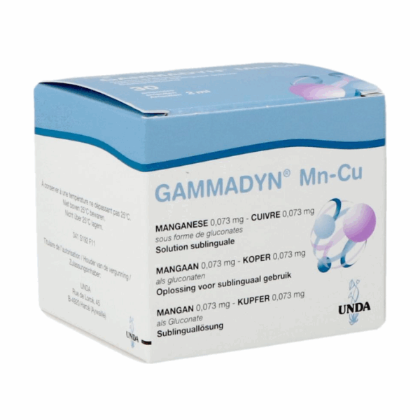 Unda Gammadyn Mn-Cu - 30x2ml Ampullen