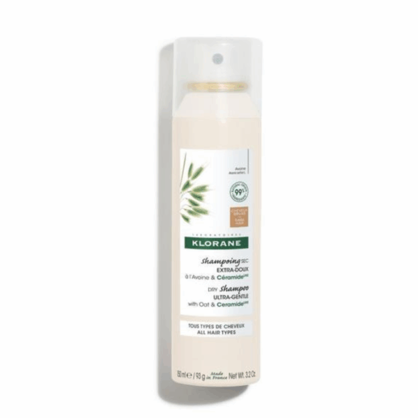 Klorane Haver & Ceramide LIKE Ultramilde Droogshampoo, Alle bruin haar 150ml