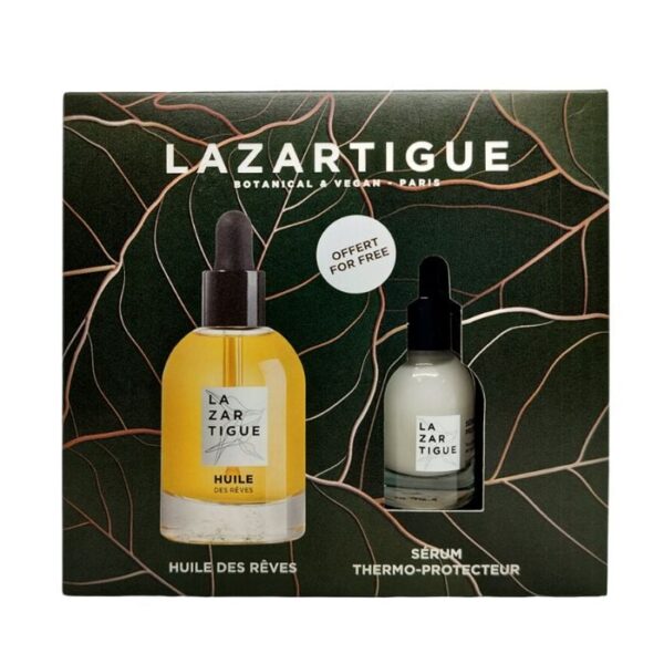 Lazartigue Set Huile des Rêves - 50ml + GRATIS Hittebeschermend Serum - 10ml