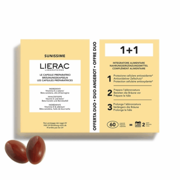 Lierac Sunissime De Voorbereidende Capsules - Duo - 2x30 Capsules