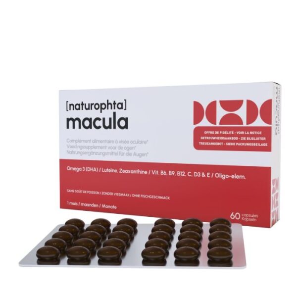 Naturophta Macula - 180 Capsules