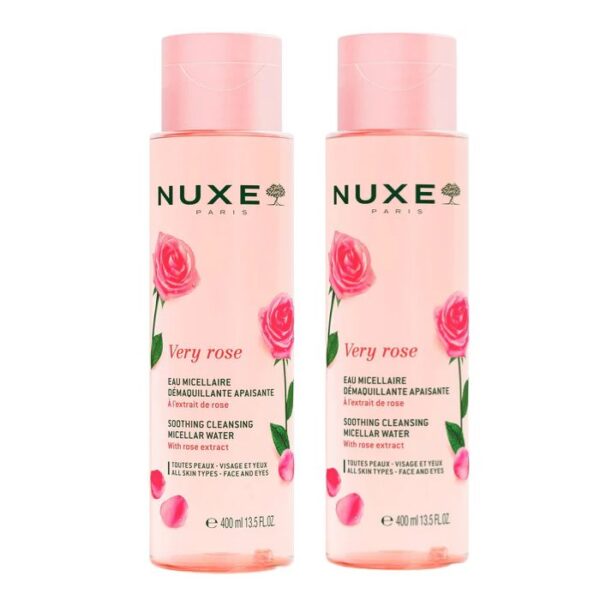 Nuxe Very Rose Duo Eau Micellaire Apaisante - 2x400ml