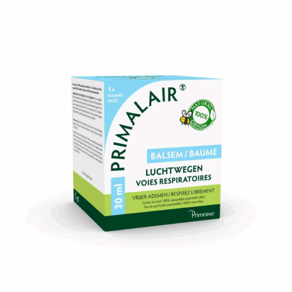 Primalair Balsem Vrije Luchtwegen Baby - 30ml