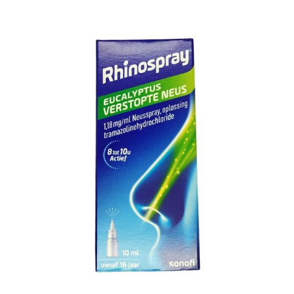 Rhinospray Eucalyptus Verstopte Neus 1,18mg/ml Neusspray - 10ml