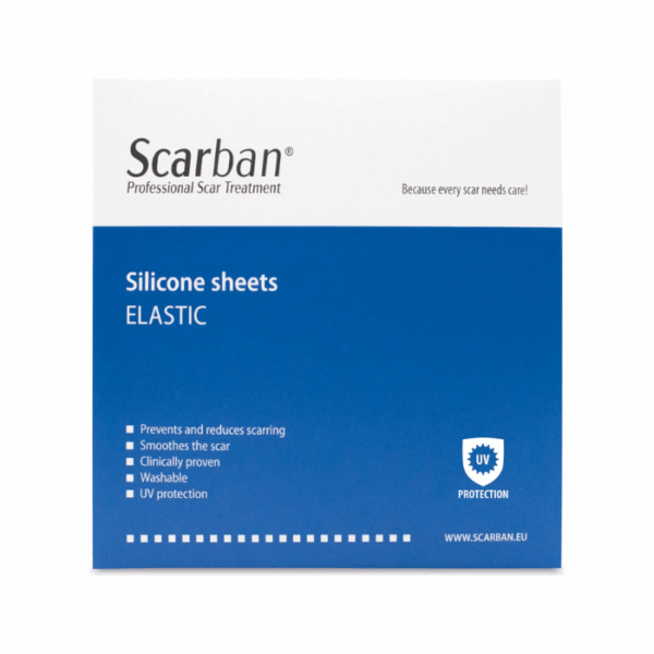 Scarban Elastic Dikke Siliconenpleister Littekens - 15x20cm - 1 Stuk