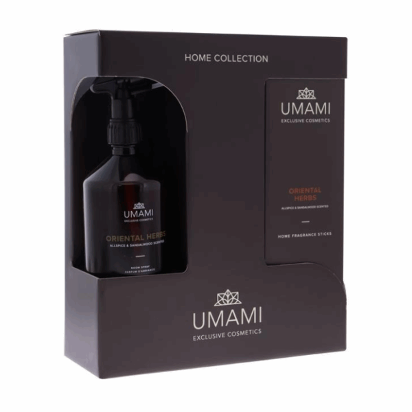 Umami Geschenkkoffer Home Oriental Herbs Geurstokjes + Roomspray - 1 Stuk