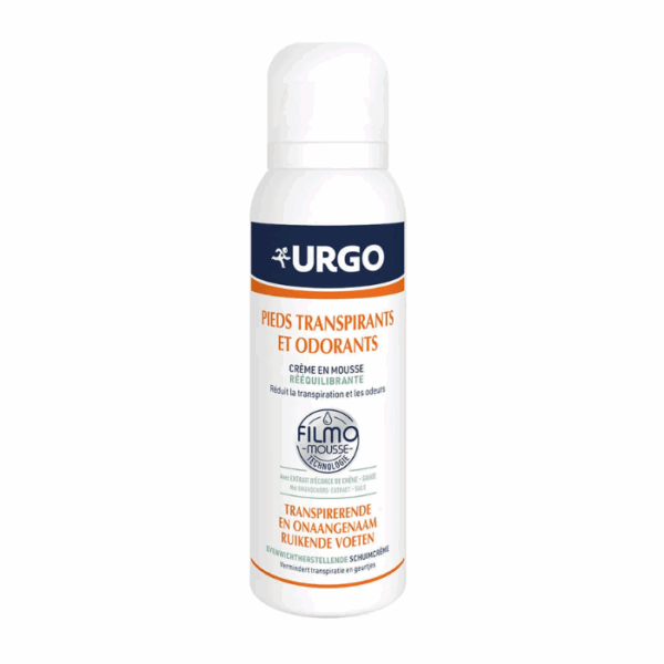 Urgo Evenwichtsherstellende Voetcrème Zweetvoeten/Onaangename Geurtjes - 125ml