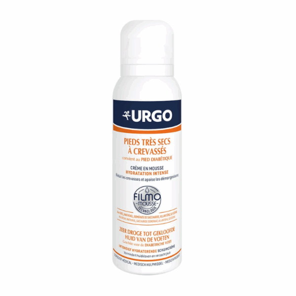 Urgo Intensief Hydraterende Schuimcrème - Zeer Droge/Gekloofde Voeten - 125ml