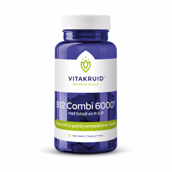 Vitakruid B12 Combi 6000 - 120 Smelttabletten