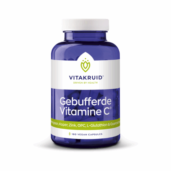 Vitakruid Gebufferde Vitamine C - 180 Capsules
