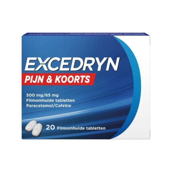 Excedryn dolor - 20 tabletten 500 mg/65 mg