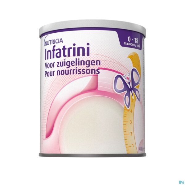 Infatrini Poedermelk Voor Zuigelingen 0-18 maanden Ondervoeding - 400g