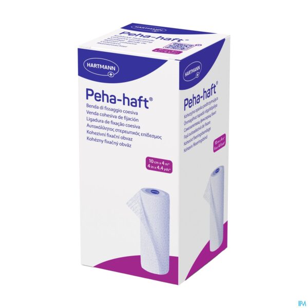 Peha Haft Latexfree Zwachtel10cmx 4m - 1 Stuk 3000410