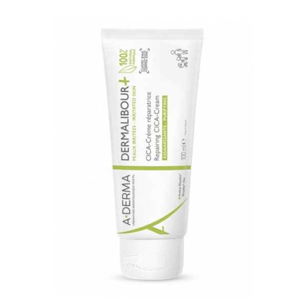 A-Derma Dermalibour+ Cica Zuiverende Herstellende Crème, Geïrriteerde huid 100ml