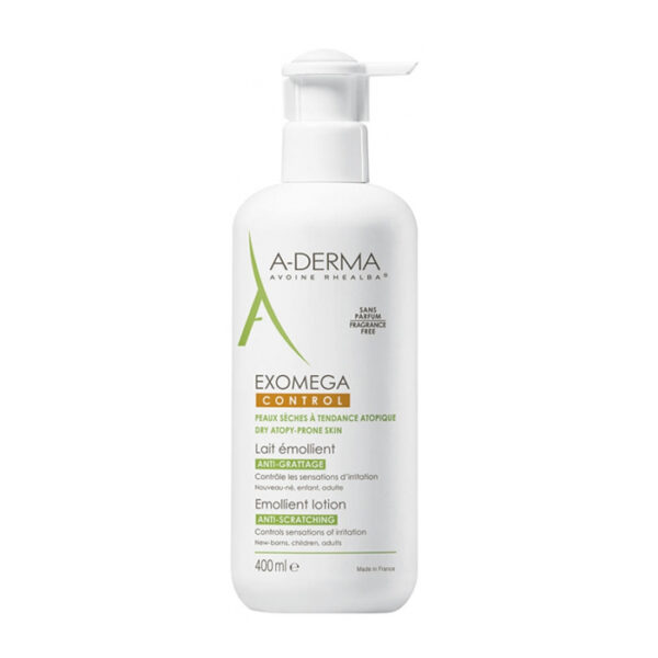 A-Derma Exomega Control Emolliërende Melk Tegen Krabben 400ml