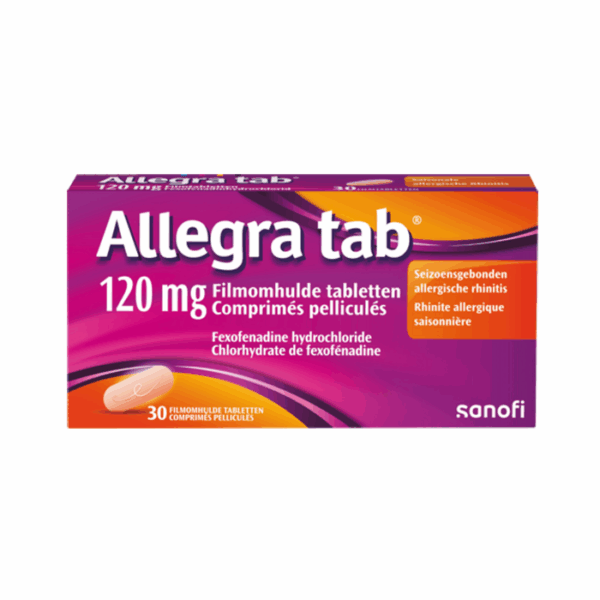 Allegra Tab 120mg - 30 Filmomhulde Tabletten