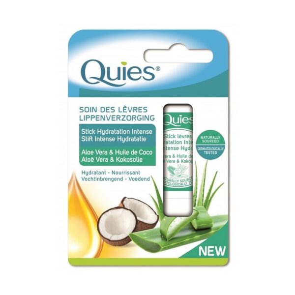 Quies Lippenverzorging Aloë Vera & Kokosolie Stick 4,5g