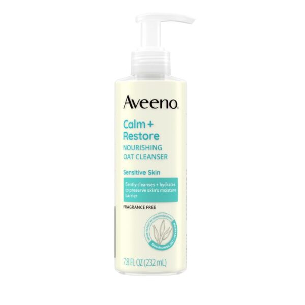 Aveeno Calm+ Restore Nourishing Oat Cleanser - 200ml