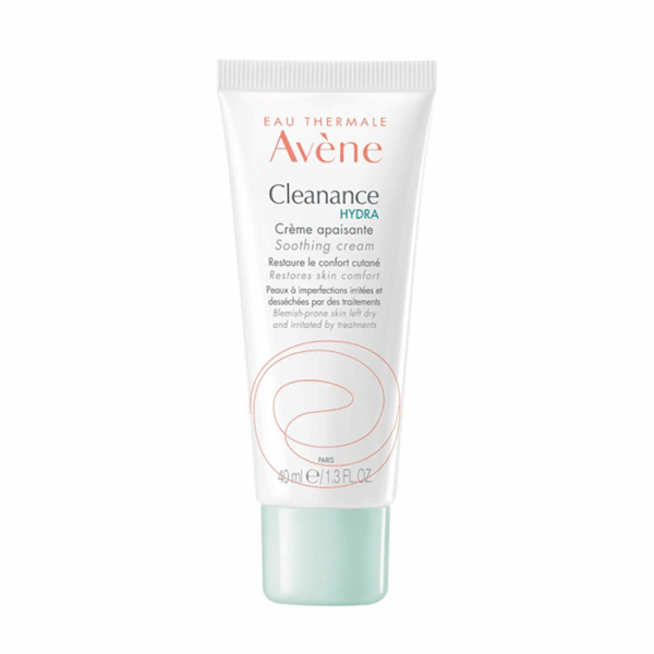 Avène Cleanance HYDRA Huid die droog en geïrriteerd is door anti-acnemedicatie Crème 40ml